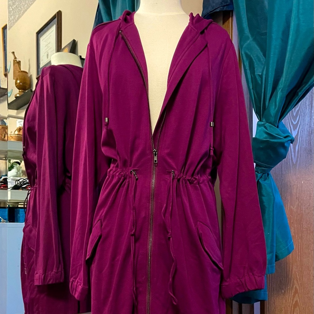 TORRID Anorak Size 2X Purple BNWT